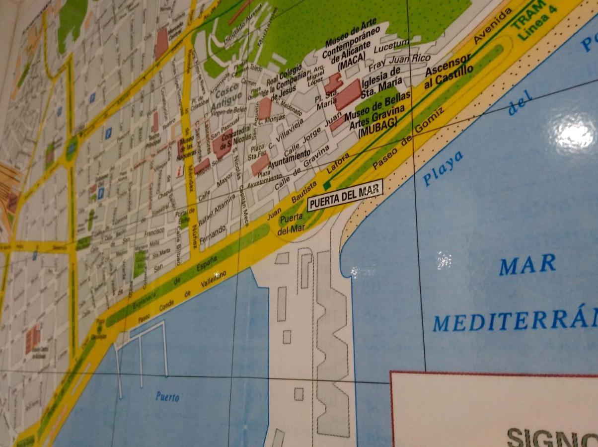 Alicante Sea View Downtown Comfort Ngoại thất bức ảnh